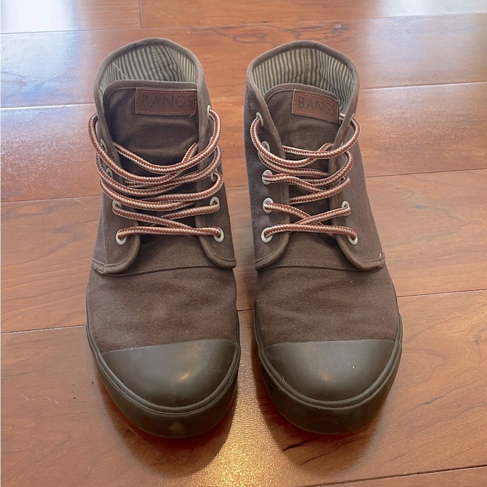 Bangs Unisex Shoes Plum Color